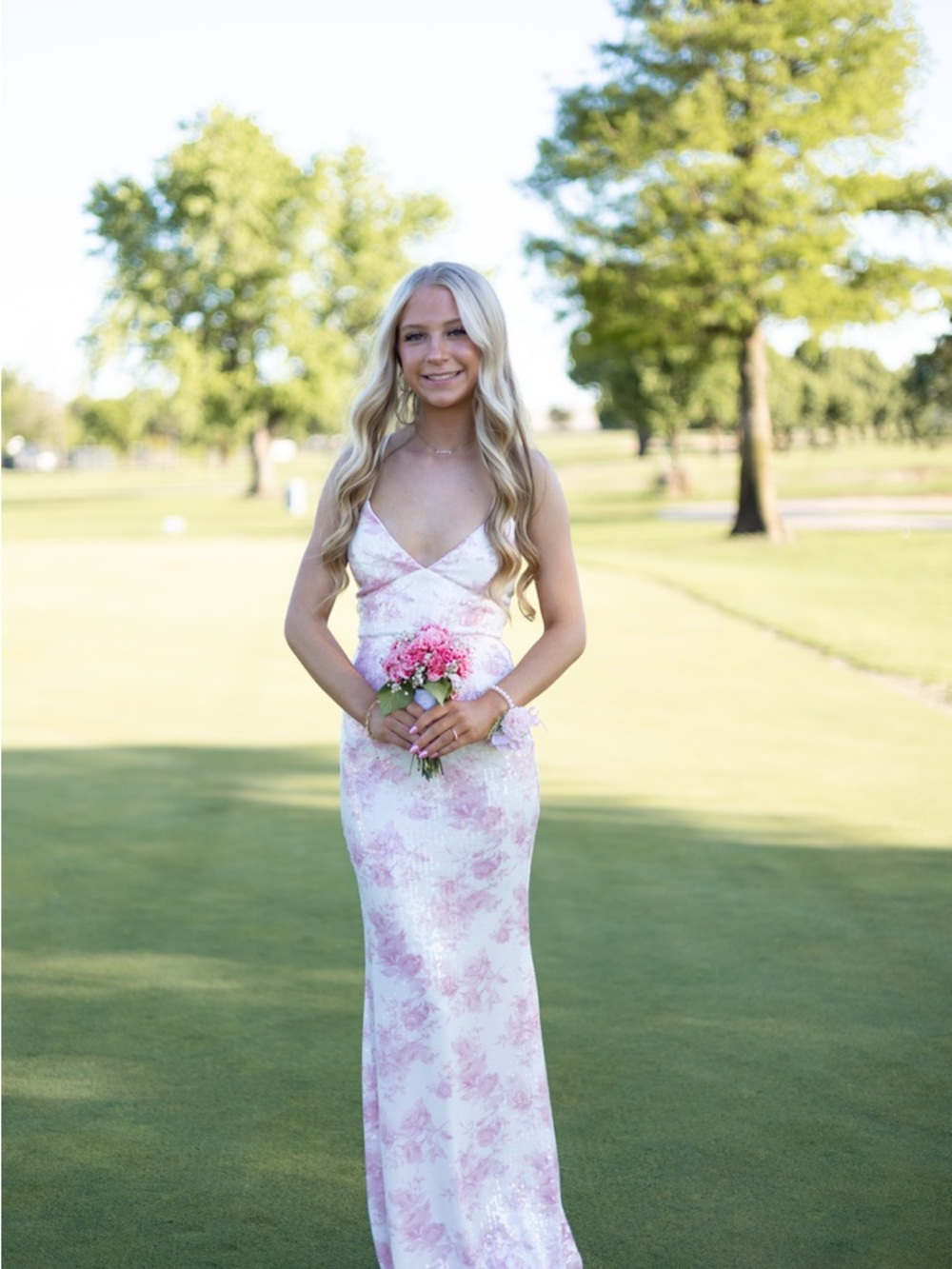 Floral Prom Dress Windsor XS